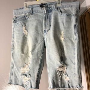 Pacsun Distressed Denim Shorts